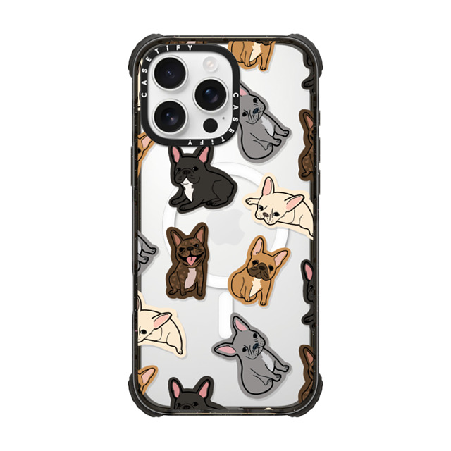 CASETiFY iPhone 16 Pro Max Case Black ウルトラ インパクトケース MagSafe 対応 Dog 犬 EXCUSE MY FRENCHIE Father's Day CASETiFY iPhone 16 Pro Max Case Black ウルトラ インパクトケース MagSafe 対応 Dog 犬 EXCUSE MY FRENCHIE Father's Day