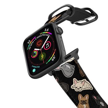 Frenchie apple watch band