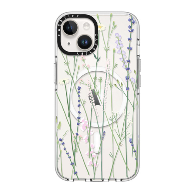CASETiFY iPhone 14 Case Clear Clear Case MagSafe Compatible Floral,Cottagecore Gigi Garden Florals CASETiFY iPhone 14 Case Clear Clear Case MagSafe Compatible Floral,Cottagecore Gigi Garden Florals