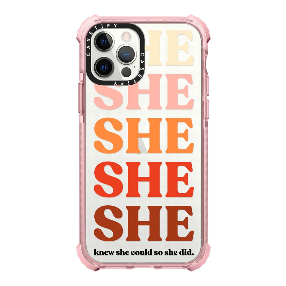 Casetify SO SHE DID