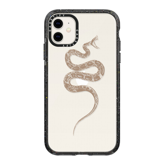 CASETiFY iPhone 11 ケース ブラック インパクトケース SNAKE BITE - MINI - TAN casetifylab Back to School CASETiFY iPhone 11 ケース ブラック インパクトケース SNAKE BITE - MINI - TAN casetifylab Back to School