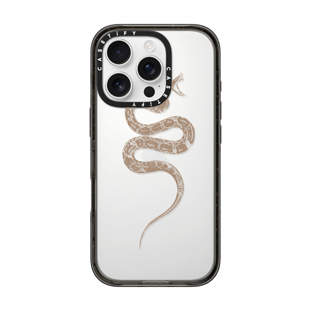 CASETiFY iPhone 16 Pro Case Black Impact Case SNAKE BITE - MINI - TAN casetifylab Father's Day CASETiFY iPhone 16 Pro Case Black Impact Case SNAKE BITE - MINI - TAN casetifylab Father's Day