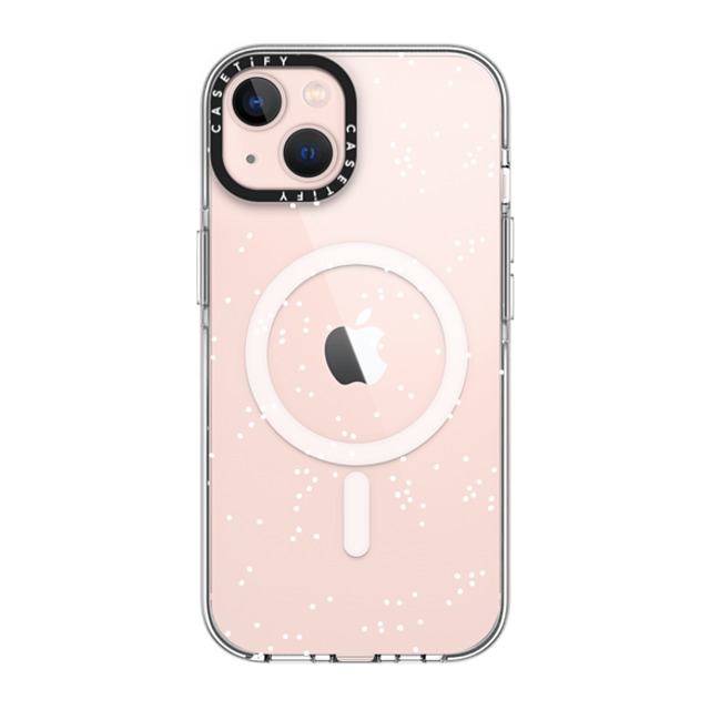 CASETiFY iPhone 13 ケース クリア クリア ケース MagSafe対応 FIRST SNOW casetifylab