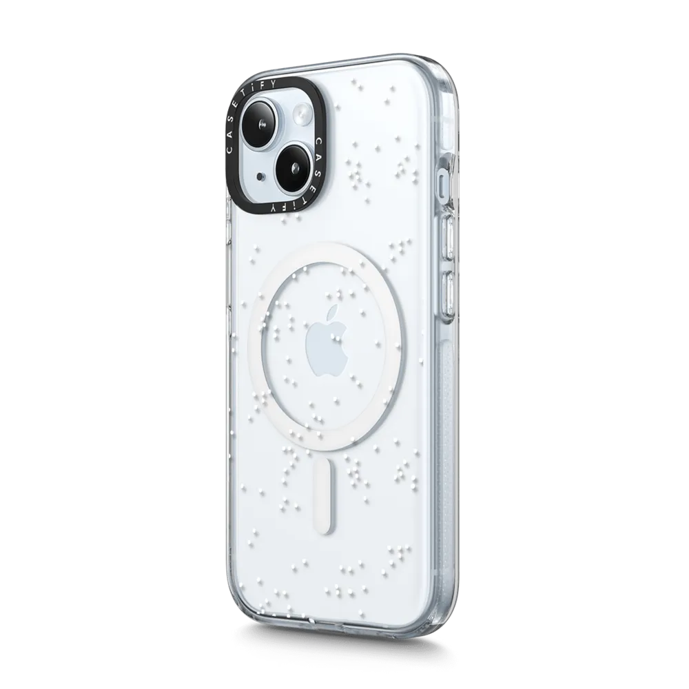 Impact Clear iPhone 15 Case MagSafe Compatible - FIRST SNOW