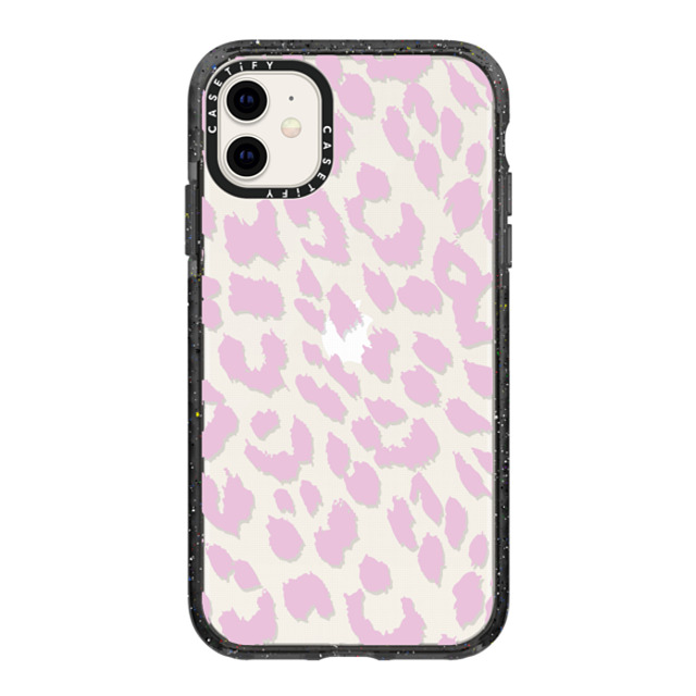CASETiFY iPhone 11 ケース ブラック インパクトケース Leopard レオパード Lacie Leopard - Baby Pink Back to School CASETiFY iPhone 11 ケース ブラック インパクトケース Leopard レオパード Lacie Leopard - Baby Pink Back to School