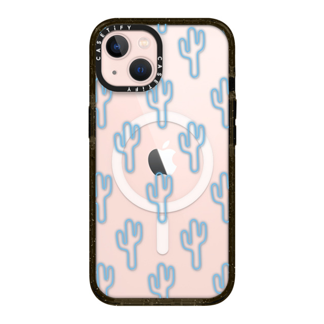 CASETiFY iPhone 13 ケース ブラック インパクトケース MagSafe対応 LUCID CACTI DREAMS casetifylab