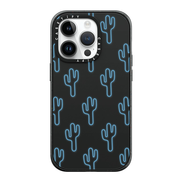 CASETiFY iPhone 14 Pro ケース マットブラック インパクトケース MagSafe対応 LUCID CACTI DREAMS casetifylab