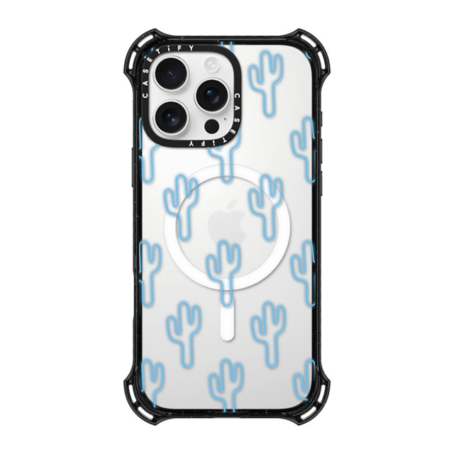 CASETiFY iPhone 16 Pro Max ケース ブラック バウンスケース LUCID CACTI DREAMS casetifylab