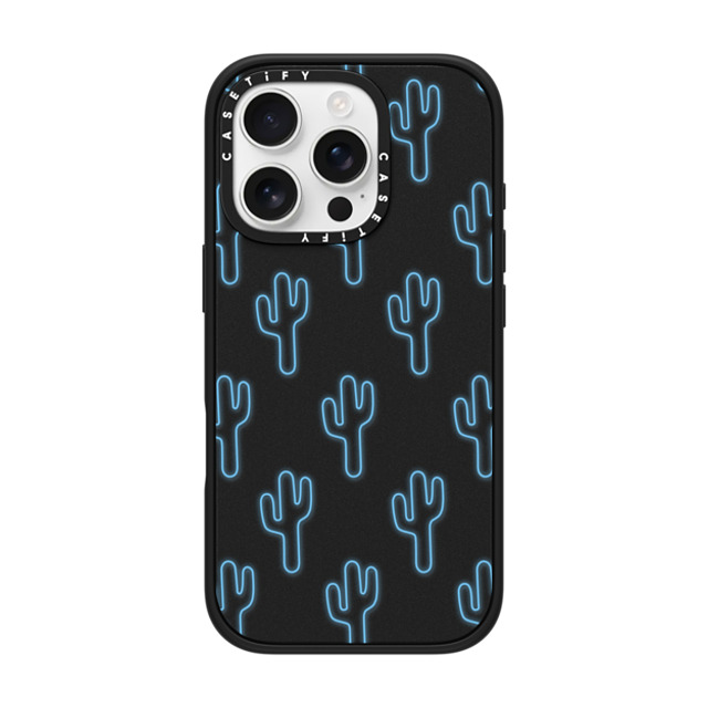 CASETiFY iPhone 16 Pro ケース マットブラック インパクトケース MagSafe対応 LUCID CACTI DREAMS casetifylab