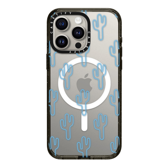 CASETiFY iPhone 15 Pro Max ケース ブラック インパクトケース MagSafe対応 LUCID CACTI DREAMS casetifylab