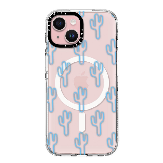 CASETiFY iPhone 15 ケース クリア クリア ケース MagSafe対応 LUCID CACTI DREAMS casetifylab