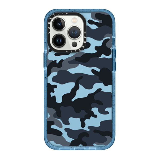 CASETiFY iPhone 13 Pro ケース ベイビーブルー インパクトケース Camo Camo Camo Over - Cool Black Father's Day CASETiFY iPhone 13 Pro ケース ベイビーブルー インパクトケース Camo Camo Camo Over - Cool Black Father's Day