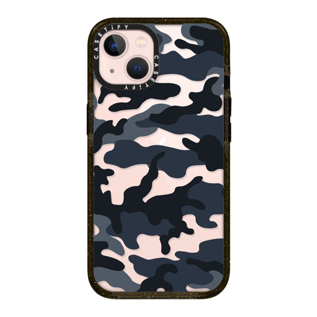 CASETiFY iPhone 13 ケース ブラック インパクトケース Camo Camo Over - Cool Black