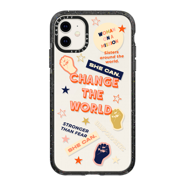 CASETiFY iPhone 11 ケース ブラック インパクトケース Sticker,Star Quote,Star,Sticker,Typography Change the World Stickers Back to School CASETiFY iPhone 11 ケース ブラック インパクトケース Sticker,Star Quote,Star,Sticker,Typography Change the World Stickers Back to School