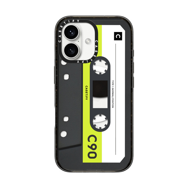 CASETiFY iPhone 16 Case Black Impact Case MagSafe Compatible Cassette Cassette CASETiFY MiXTAPE - Neon Remix Back to School CASETiFY iPhone 16 Case Black Impact Case MagSafe Compatible Cassette Cassette CASETiFY MiXTAPE - Neon Remix Back to School
