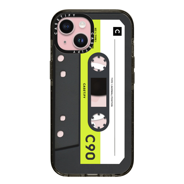 CASETiFY iPhone 15 Case Black Impact Case MagSafe Compatible Cassette Cassette CASETiFY MiXTAPE - Neon Remix Back to School CASETiFY iPhone 15 Case Black Impact Case MagSafe Compatible Cassette Cassette CASETiFY MiXTAPE - Neon Remix Back to School