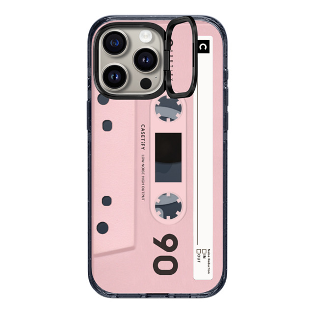 CASETiFY iPhone 15 Pro Max Case Classic Blue インパクトリングスタンドケース MagSafe対応 Cassette Cassette CASETiFY MiXTAPE - Pink Father's Day CASETiFY iPhone 15 Pro Max Case Classic Blue インパクトリングスタンドケース MagSafe対応 Cassette Cassette CASETiFY MiXTAPE - Pink Father's Day