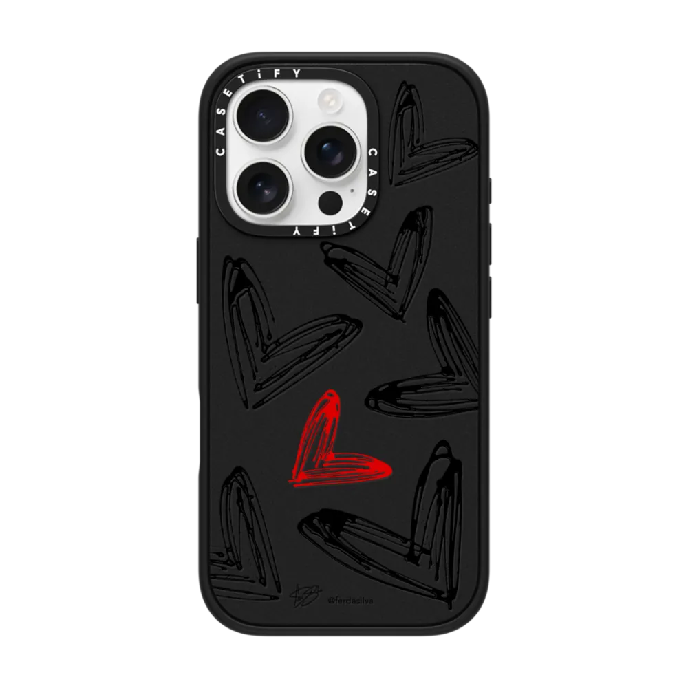 Impact iPhone 16 Pro Case MagSafe Compatible - Corazon de Fer Multi B&R