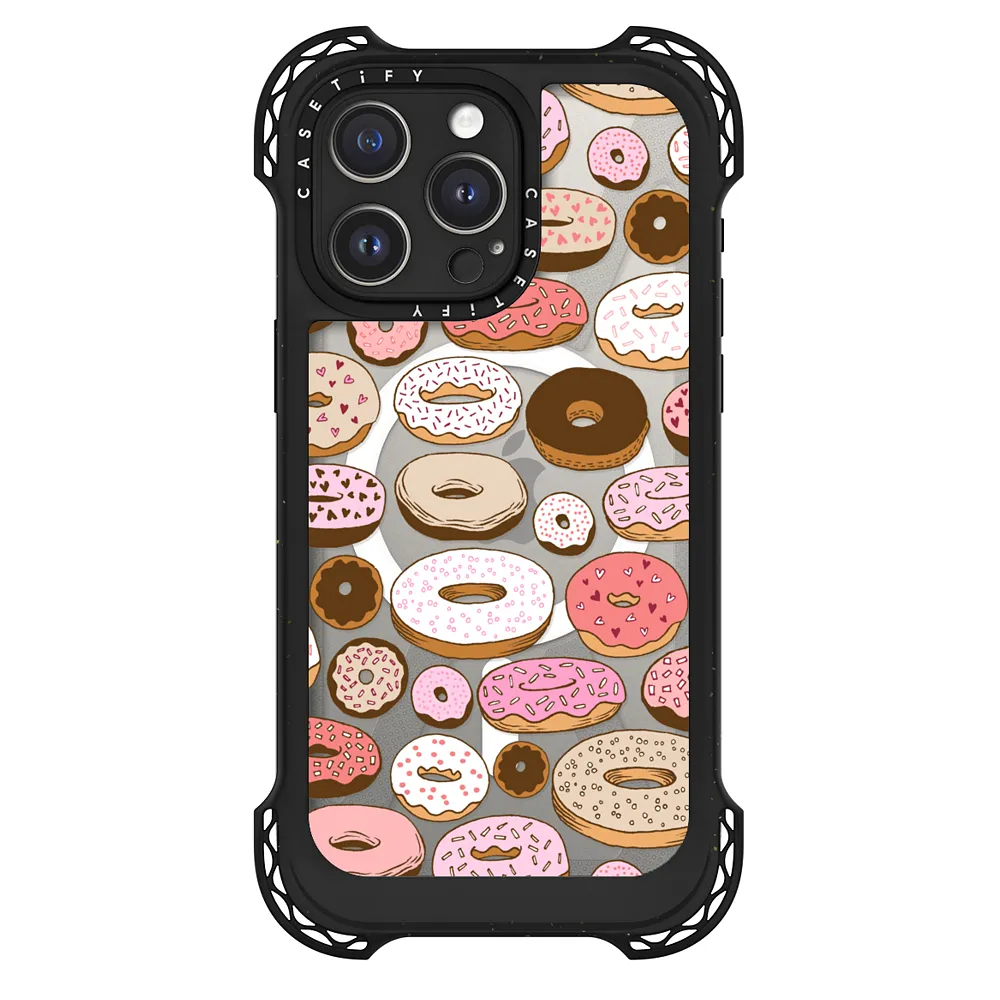 Ultra Bounce iPhone 15 Pro Max Case MagSafe Compatible Donuts Forever