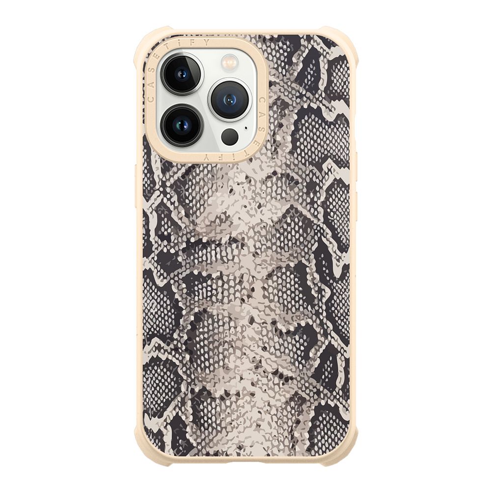Printed Python natural – CASETiFY