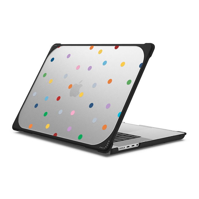 Emeline x CASETiFY MacBook Pro 16-inch (M1 - M4) Pattern,Geometric Black バウンス ケース Rainbow Spots Back to School Emeline x CASETiFY MacBook Pro 16-inch (M1 - M4) Pattern,Geometric Black バウンス ケース Rainbow Spots Back to School