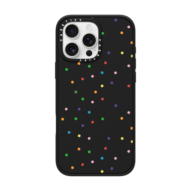 Emeline x CASETiFY iPhone 16 Pro Max Case Matte Black Impact Case MagSafe Compatible Confetti Transparent Mother's Day Emeline x CASETiFY iPhone 16 Pro Max Case Matte Black Impact Case MagSafe Compatible Confetti Transparent Mother's Day