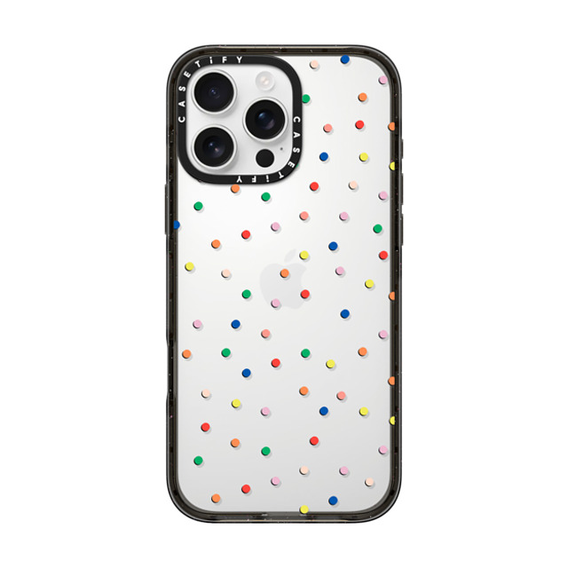 Emeline x CASETiFY iPhone 16 Pro Max Case Black Impact Case Candy Shadow Transparent Back to School Emeline x CASETiFY iPhone 16 Pro Max Case Black Impact Case Candy Shadow Transparent Back to School