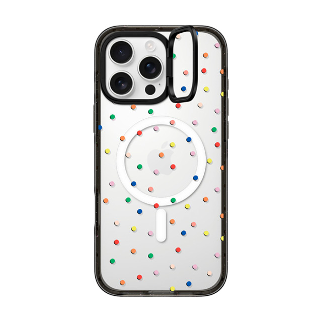 Emeline x CASETiFY iPhone 16 Pro Max Case Black インパクトリングスタンドケース MagSafe対応 Candy Shadow Transparent Back to School Emeline x CASETiFY iPhone 16 Pro Max Case Black インパクトリングスタンドケース MagSafe対応 Candy Shadow Transparent Back to School