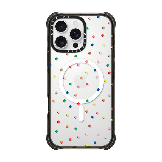 Emeline x CASETiFY iPhone 16 Pro Max Case Black ウルトラ インパクトケース MagSafe 対応 Candy Shadow Transparent Back to School Emeline x CASETiFY iPhone 16 Pro Max Case Black ウルトラ インパクトケース MagSafe 対応 Candy Shadow Transparent Back to School