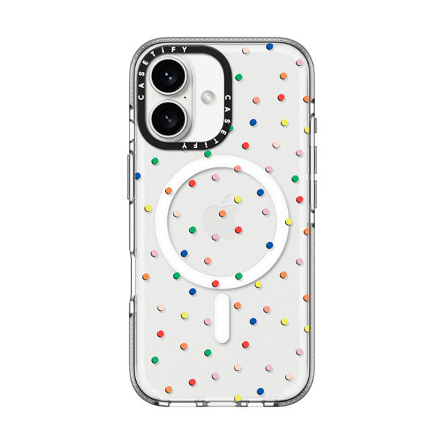 Emeline x CASETiFY iPhone 16 Case クリア クリア ケース MagSafe対応 Candy Shadow Transparent Back to School Emeline x CASETiFY iPhone 16 Case クリア クリア ケース MagSafe対応 Candy Shadow Transparent Back to School