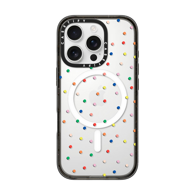 Emeline x CASETiFY iPhone 16 Pro Case Black Impact Case MagSafe Compatible Candy Shadow Transparent Back to School Emeline x CASETiFY iPhone 16 Pro Case Black Impact Case MagSafe Compatible Candy Shadow Transparent Back to School