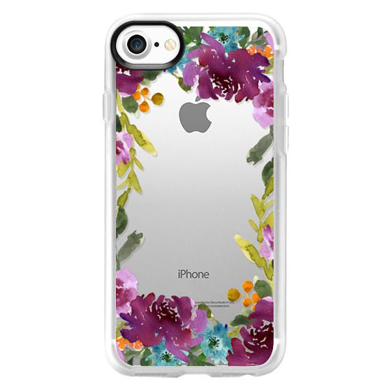 Purple Floral Border Casetify