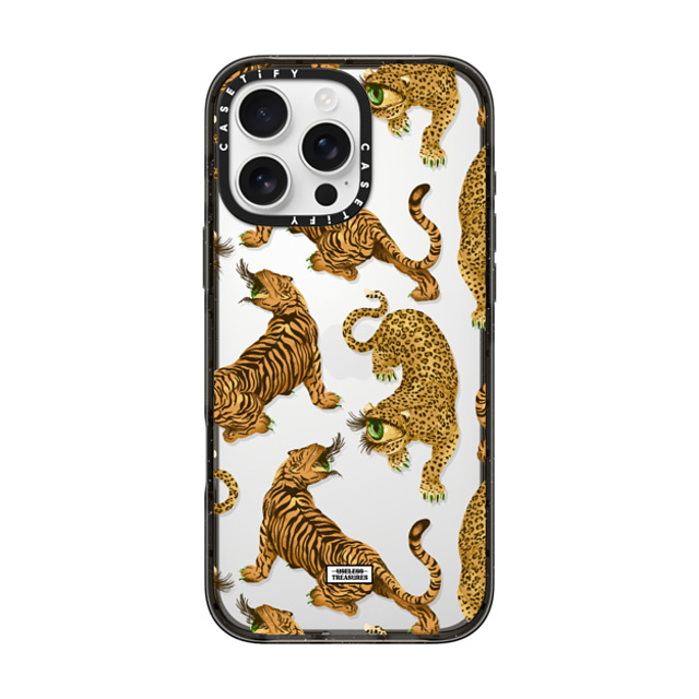 Useless Treasures x CASETiFY iPhone 16 Pro Max Case Tiger,Animal Black インパクトケース Tiger Eye By Useless Treasures Mother's Day Useless Treasures x CASETiFY iPhone 16 Pro Max Case Tiger,Animal Black インパクトケース Tiger Eye By Useless Treasures Mother's Day