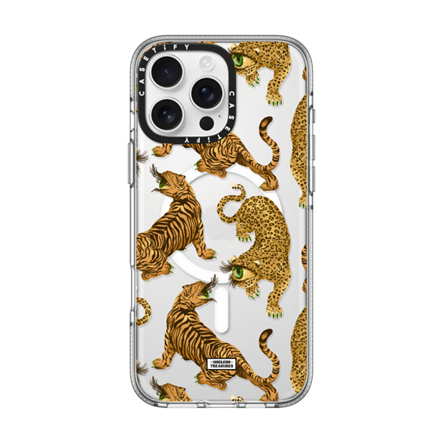 Useless Treasures x CASETiFY iPhone 16 Pro Max ケース Tiger,Animal クリア クリア ケース MagSafe対応 Tiger Eye By Useless Treasures Father's Day Useless Treasures x CASETiFY iPhone 16 Pro Max ケース Tiger,Animal クリア クリア ケース MagSafe対応 Tiger Eye By Useless Treasures Father's Day