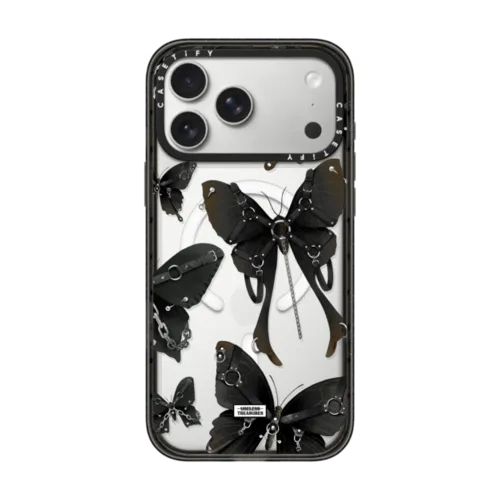 iPhone 17 Pro Max - Black Butterflies By Useless Treasures