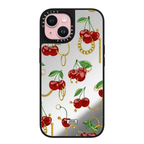 iPhone 15 - Cherry Bling By Useless Treasures