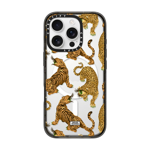 Useless Treasures x CASETiFY iPhone 16 Pro ケース Tiger,Animal ブラック インパクトケース MagSafe対応 Tiger Eye By Useless Treasures Father's Day Useless Treasures x CASETiFY iPhone 16 Pro ケース Tiger,Animal ブラック インパクトケース MagSafe対応 Tiger Eye By Useless Treasures Father's Day