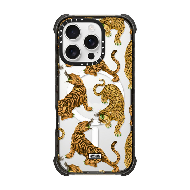 Useless Treasures x CASETiFY iPhone 16 Pro Case Tiger,Animal Black ウルトラ インパクトケース MagSafe 対応 Tiger Eye By Useless Treasures Mother's Day Useless Treasures x CASETiFY iPhone 16 Pro Case Tiger,Animal Black ウルトラ インパクトケース MagSafe 対応 Tiger Eye By Useless Treasures Mother's Day