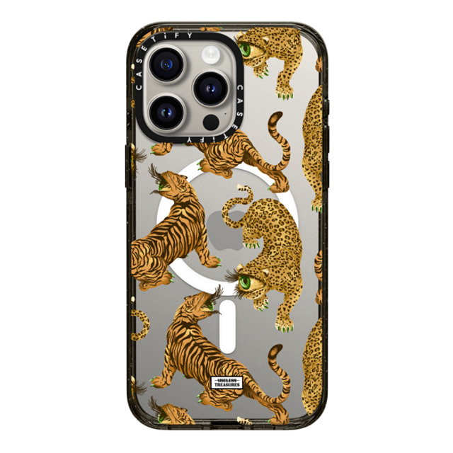 Useless Treasures x CASETiFY iPhone 15 Pro Max Case Tiger,Animal Black Impact Case MagSafe Compatible Tiger Eye By Useless Treasures Mother's Day Useless Treasures x CASETiFY iPhone 15 Pro Max Case Tiger,Animal Black Impact Case MagSafe Compatible Tiger Eye By Useless Treasures Mother's Day