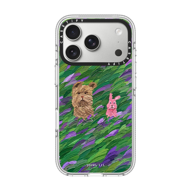 Young Lee x CASETiFY iPhone 17 Pro �P�[�X Animal �N���A �C���p�N�g �N���A�P�[�X MagSafe�Ή� Flow no.16