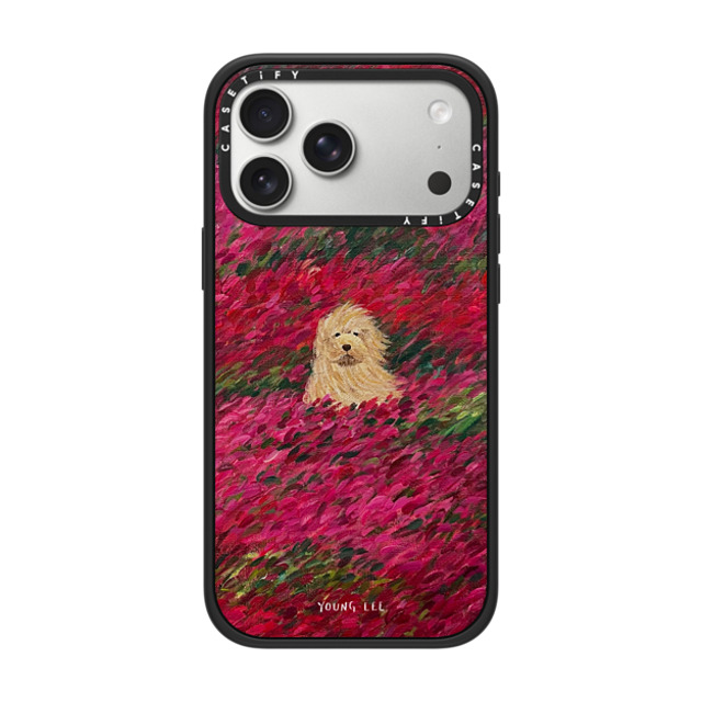 Young Lee x CASETiFY iPhone 17 Pro Max �P�[�X Floral,Dog �}�b�g�u���b�N �C���p�N�g�P�[�X MagSafe�Ή� Flow no.5