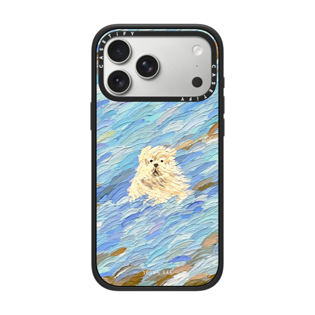 Young Lee x CASETiFY iPhone 17 Pro Max �P�[�X Animal �}�b�g�u���b�N �C���p�N�g�P�[�X MagSafe�Ή� Flow no.12
