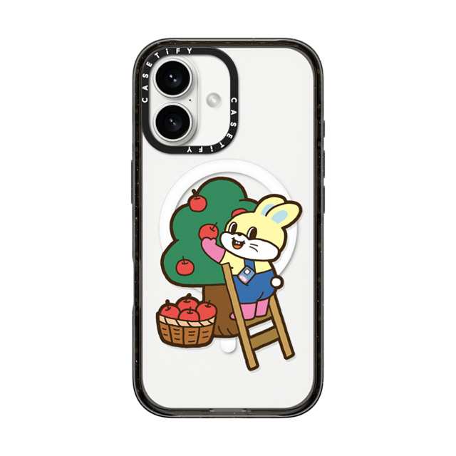 noii noii x CASETiFY iPhone 16 ケース ブラック インパクトケース MagSafe対応 Bunny Worker Father's Day noii noii x CASETiFY iPhone 16 ケース ブラック インパクトケース MagSafe対応 Bunny Worker Father's Day