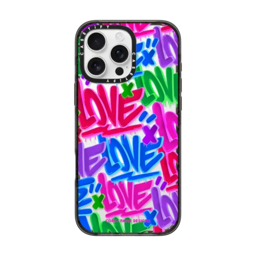iPhone 16 Pro Max - Graffiti Love by Corey Paige Designs