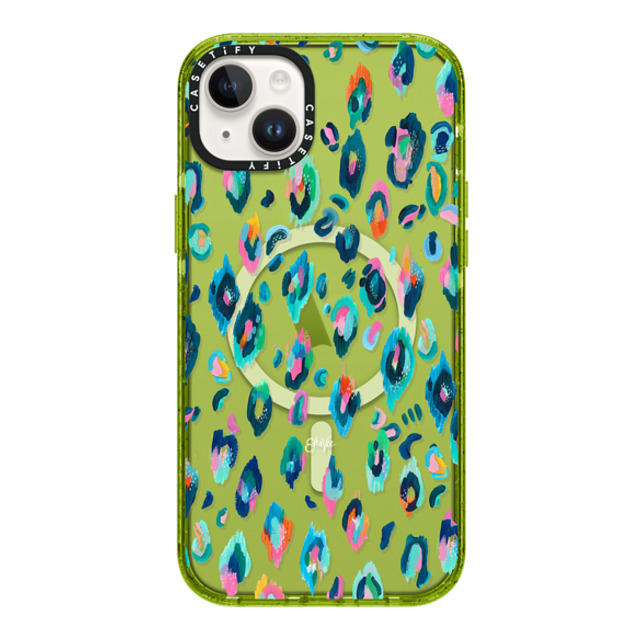 EttaVee x CASETiFY iPhone 14 Plus ケース Leopard,Fine Art Kiwi インパクトケース MagSafe対応 Leopard Print no.1 by EttaVee Mother's Day EttaVee x CASETiFY iPhone 14 Plus ケース Leopard,Fine Art Kiwi インパクトケース MagSafe対応 Leopard Print no.1 by EttaVee Mother's Day