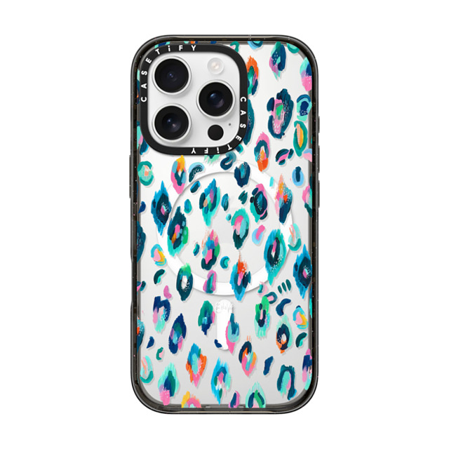 EttaVee x CASETiFY iPhone 16 Pro Case Leopard,Fine Art Black Impact Case MagSafe Compatible Leopard Print no.1 by EttaVee Back to School EttaVee x CASETiFY iPhone 16 Pro Case Leopard,Fine Art Black Impact Case MagSafe Compatible Leopard Print no.1 by EttaVee Back to School