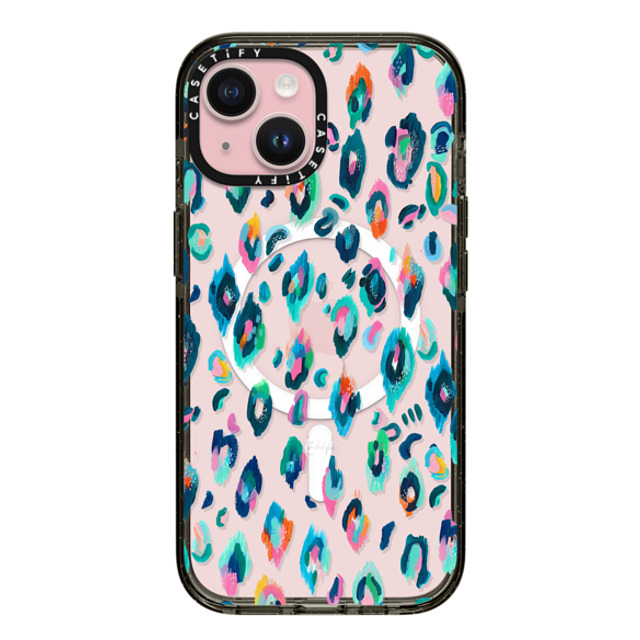 EttaVee x CASETiFY iPhone 15 Case Leopard,Fine Art Black Impact Case MagSafe Compatible Leopard Print no.1 by EttaVee Father's Day EttaVee x CASETiFY iPhone 15 Case Leopard,Fine Art Black Impact Case MagSafe Compatible Leopard Print no.1 by EttaVee Father's Day