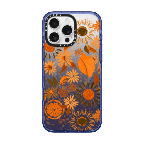 iPhone 16 Pro Max - EttaVee 1970s Daisies & Fruit