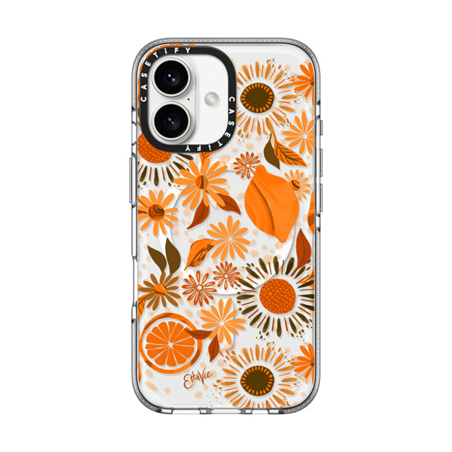 EttaVee x CASETiFY iPhone 16 ケース Floral,Fruit クリア クリア ケース MagSafe対応 EttaVee 1970s Daisies & Fruit Father's Day EttaVee x CASETiFY iPhone 16 ケース Floral,Fruit クリア クリア ケース MagSafe対応 EttaVee 1970s Daisies & Fruit Father's Day