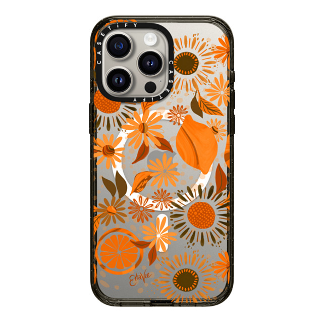 EttaVee x CASETiFY iPhone 15 Pro Max Case Floral,Fruit Black Impact Case MagSafe Compatible EttaVee 1970s Daisies & Fruit Back to School EttaVee x CASETiFY iPhone 15 Pro Max Case Floral,Fruit Black Impact Case MagSafe Compatible EttaVee 1970s Daisies & Fruit Back to School